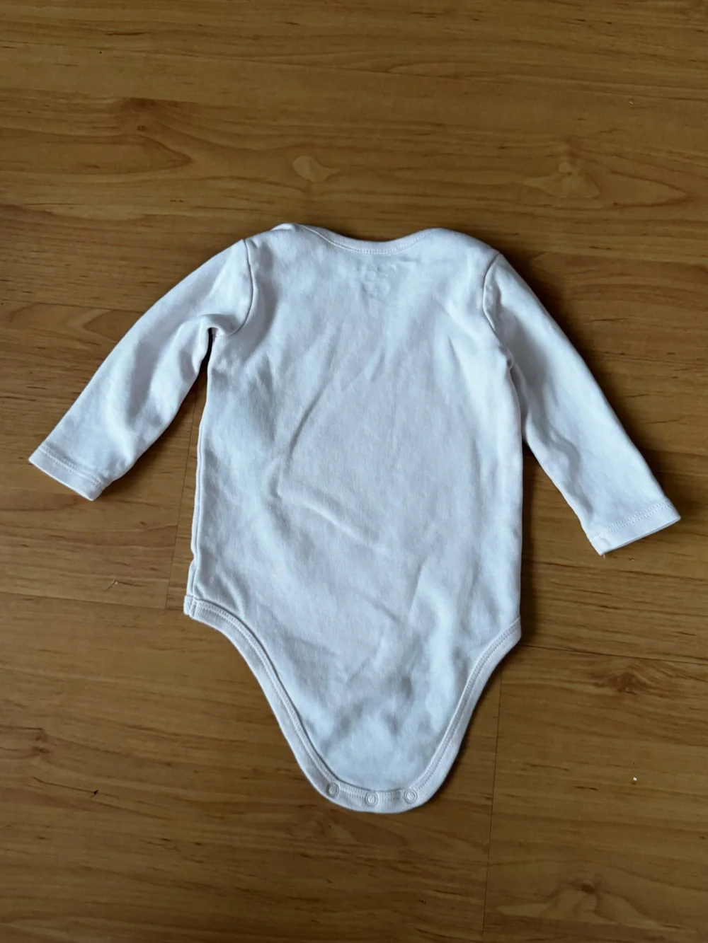Ralph Lauren Baby Girl Cotton Long-Sleeve Bodysuit in Delicate Pink 3-6 Months